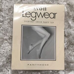 Sheer panty top pantyhose